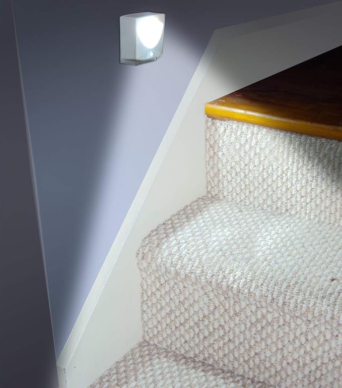 LED light with sensors