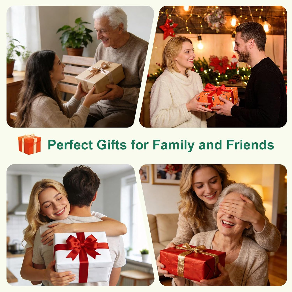 TheraHands neck and shoulder massager presented as a thoughtful gift for family and friends